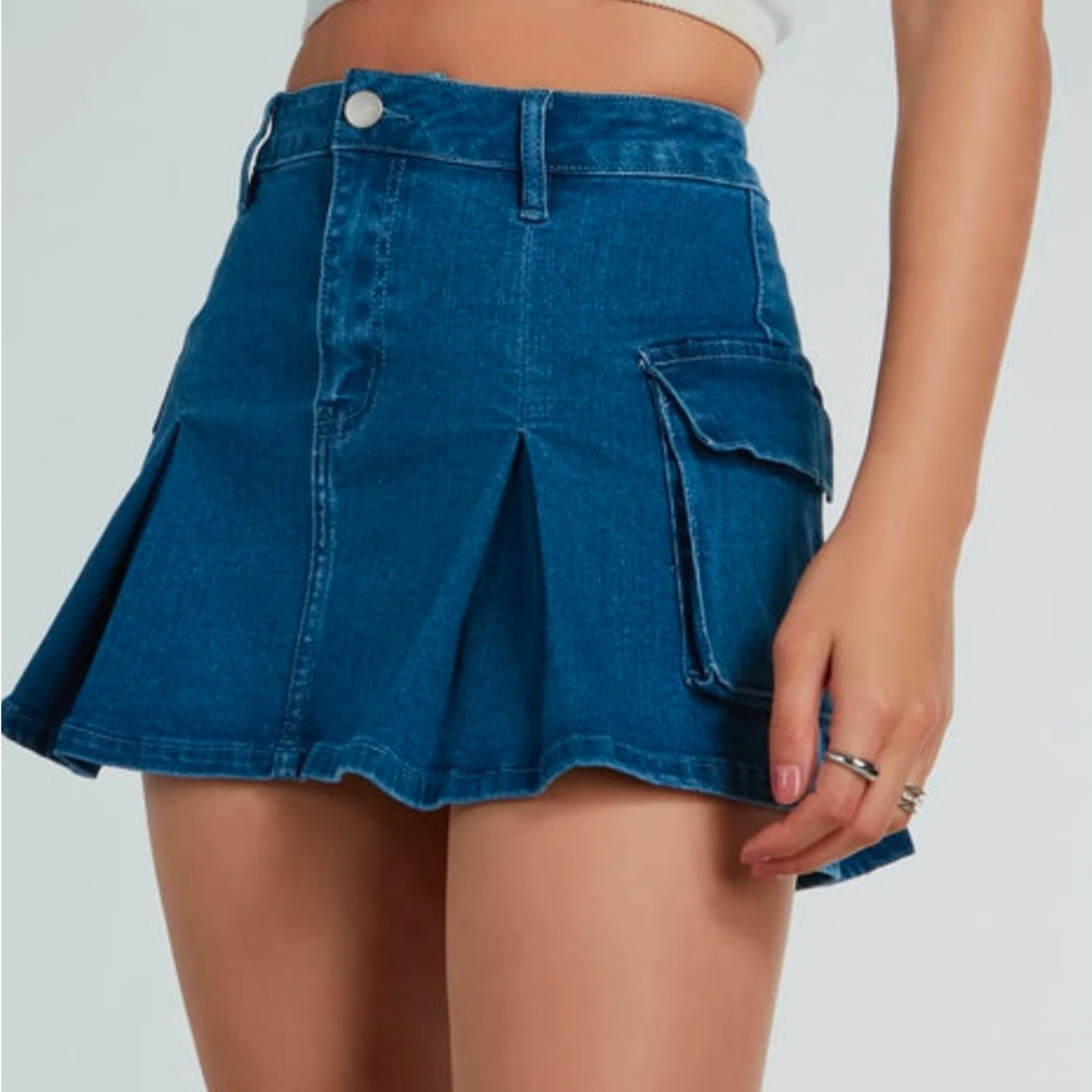Windsor Mini blue  Jean skirt